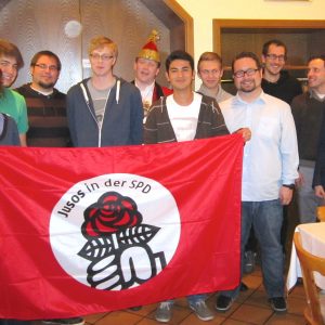 von links: Viktoria Kamens, Tim Dassler, Sebastian Lindner, Jonas Göpfer, Jan Kramer, Fathi Seyfi, Felix Pommerenke, Florian Kaiser, Christian Spiegelberg, Maik Kiesel, Jan-Eric Fillipczak